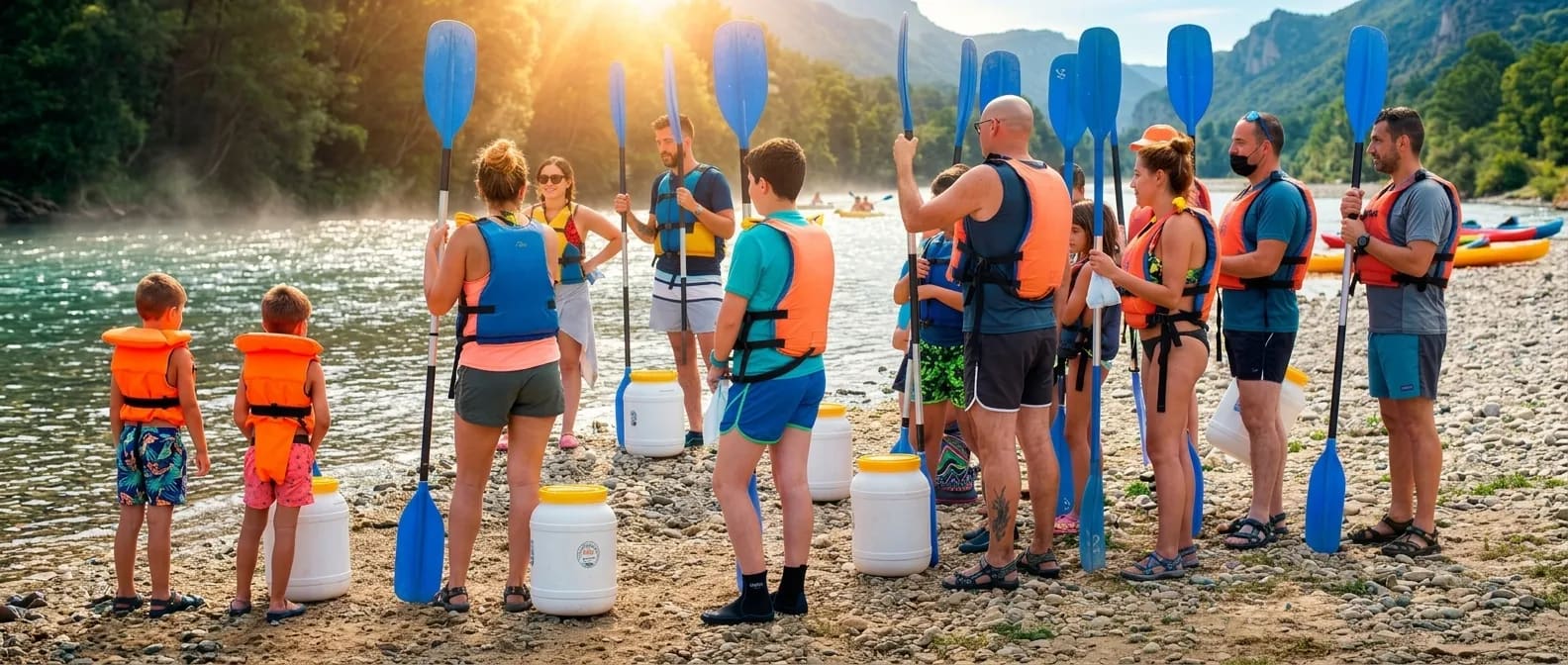Sella River descent kit — pre-launch preparation